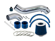 Blue Short Ram Air Intake Kit + FILTER For 02-05 Chevrolet TrailBlazer 4.2 I6 picture
