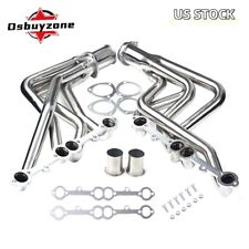 Stainless Exhaust Header for 73-85 Chevy/GMC Small Block Long Tube 1-5/8 2WD/4WD picture
