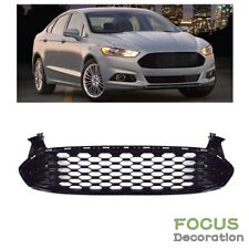 For Ford Fusion 2013-2016 Front Upper Bumper Grille Grill Honeycomb Gloss Black picture