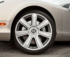 Bentley Continental Gt & Flying Spur Silver Wheel Hub Cap 21' 7 Spoke Rim picture