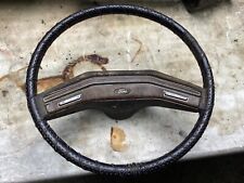 1979 Ford F-Series Steering Wheel Woodgrain with Cruise Control    OEM Used picture