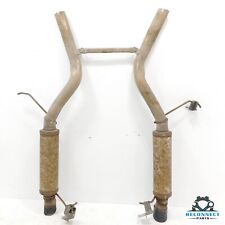 2011 BMW 535i xDrive F10 Sedan Rear Lower Magnaflow Exhaust Pipe w/ Supports picture