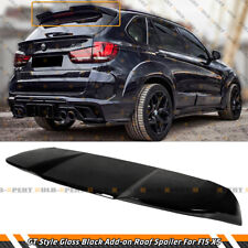 FOR 14-18 BMW F15 F85 X5 X5M GT STYLE GLOSS BLK REAR ROOF SPOILER WING EXTENSION picture