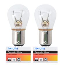 2 pc Philips Brake Light Bulbs for Fiat 500 500L Punto Strada Uno 2007-2020 mx picture