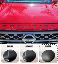 MATTE BLACK NISSAN FRONTIER 2022 2023 2024 RAISED FRONT GRILLE LETTERS US MADE picture