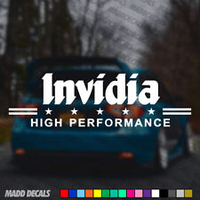 Invidia Exhaust Logo Decal Sticker Multiple Sizes picture