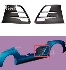 Dry Carbon Side Fender Air Vent Cover Trims For Benz C197 R197 SLS AMG 2010-2013 picture