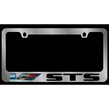 Cadillac STS V License Plate Frame (Chrome) picture