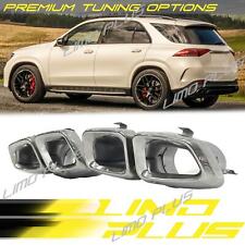 AMG Style Exhaust Tailpipe Tips for Benz W166 ML63 GL63 CLS63 W218 AMG X166 picture