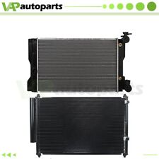 For 2009-17 Toyota Corolla 2009-14 Matrix Radiator & Condenser Cooling Assembly picture